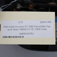 1999-2004 Porsche 911 996 Convertible Top Latch Motor 99656101701 OEM Used