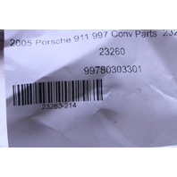 2002-2012 Porsche 911 Convertible Left Front Seat Belt 99780303303 OEM