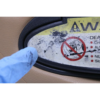 2006-2012 Porsche 911 997 Convertible Sun Visor Right Beige OEM