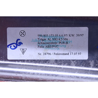 1999-2004 Porsche 911 Boxster Right Dashboard Cover Leather Red OEM