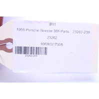 1999-2004 Porsche 911 Boxster Right Dashboard Cover Leather Red OEM