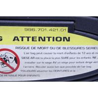 1997-1999 Porsche Boxster 986 Sun Visor Left OEM