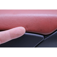 1999-2004 Porsche 911 996 Boxster 986 Center Console Black / Red OEM