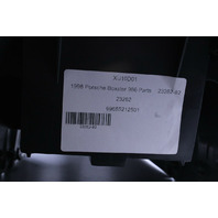 1999-2004 Porsche 911 996 Boxster 986 Center Console Black / Red OEM