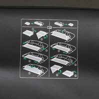 2007-2016 Volkswagen Eos Wind Deflector Screen 1Q0862951G OEM Used