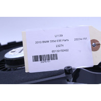 2010 BMW 328i 335i Speaker Central Bass Subwoofer Right - 65139192462 OEM