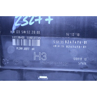 2011 BMW 128i 135i 328i 335i M3 Electronics Junction Box 61359247474 OEM