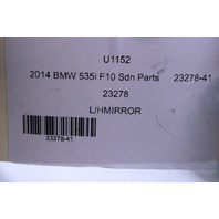 2014-2016 BMW 528i 535i 550i F10 Left Door Mirror 51167350687 OEM