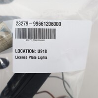 97-04 Porsche 911 Boxster License Plate Lamp Light Harness 99661206000 OEM