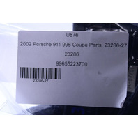 1999-2004 Porsche 911 996 Coupe Center Console Rear EXtension Trim Leather Metropol Blue OEM