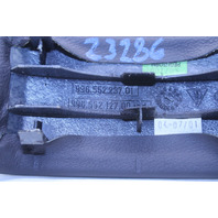 1999-2004 Porsche 911 996 Coupe Center Console Rear EXtension Trim Leather Metropol Blue OEM