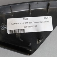 1999 Porsche 911 996 Right Mirror Triangle Trim Cover Granite Grey OEM Used