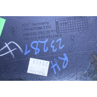 1999-2004 Porsche 911 Boxster Right Console Trim Blue Leather OEM