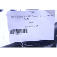 1999-2004 Porsche 911 Boxster Right Console Trim Blue Leather OEM