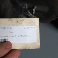 2012-2019 Porsche 911 991 Boxster Cayman 981 718 Front Tub Trunk OEM Used NOTE