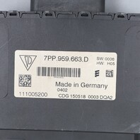 2018 Porsche Boxster 718 Voltage Converter Module 7PP959663D OEM Used