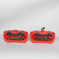 2017-2025 Porsche Boxster Cayman 718 GTS Front Brake Calipers Brembo Red Pair