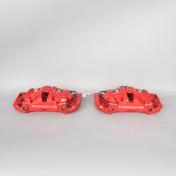 2017-2025 Porsche Boxster Cayman 718 GTS Front Brake Calipers Brembo Red Pair
