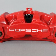 2017-2025 Porsche Boxster Cayman 718 GTS Front Brake Calipers Brembo Red Pair