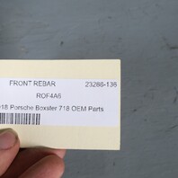 2017-2025 Porsche Boxster Cayman 718 Front Lower Bumper Impact Beam Bar OEM Used
