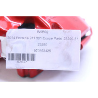 2012-2019 Porsche 911 991 Rear Brake Calipers Brembo Pair Red OEM