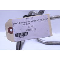 2012-2016 Porsche 911 3.4 3.8 Exhaust Resonator Bracket Left - 99111147102 OEM