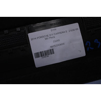 2012-2019 Porsche 911 991 Rear Seat Lumbar Support Cushion Right Leatherette Black OEM