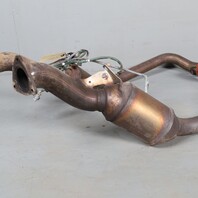 2012-2016 Porsche Panamera 3.0 Hybrid Exhaust Manifold Downpipe Pair OEM Used