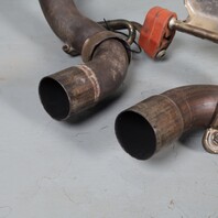 2012-2016 Porsche Panamera 3.0 Hybrid Exhaust Manifold Downpipe Pair OEM Used