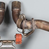 2012-2016 Porsche Panamera 3.0 Hybrid Exhaust Manifold Downpipe Pair OEM Used