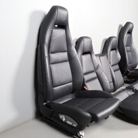 2010-2016 Porsche Panamera Front Seats Rear Seats Black Crested Black OEM Used