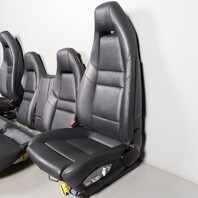 2010-2016 Porsche Panamera Front Seats Rear Seats Black Crested Black OEM Used