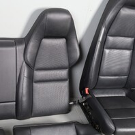2010-2016 Porsche Panamera Front Seats Rear Seats Black Crested Black OEM Used