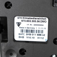 2014-2016 Porsche Panamera 970 Climate AC Control Panel OEM Used