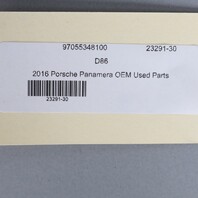 2010-2016 Porsche Panamera Rear Center Console Cup Holder 97055348100 OEM Used