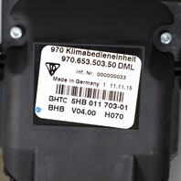 2014-2016 Porsche Panamera 970 Hybrid Climate Control Panel 97065350350 OEM Used