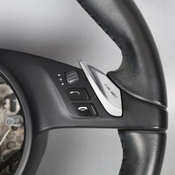 2011-2014 Porsche Cayenne Panamera Steering Wheel Black OEM Used