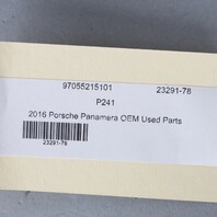 2010-2016 Porsche Panamera Center Dash Speaker Cover Black 97055215101 OEM Used