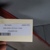 1996-2002 BMW Z3 Roadster Left Rear Quarter Panel Red 41350307014 OEM