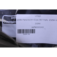 2002-2012 Porsche 911 Convertible Left Front Seat Belt 99780303303 OEM