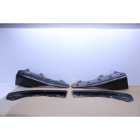 2018-2021 BMW M2 Carbon Fiber Winglets Front Bumper Splitters Damaged OEM