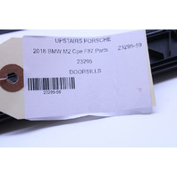 2018 BMW M2 F87 Coupe LED Door Sill Trim Plate Right Left - 51472361172 OEM