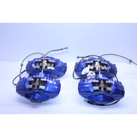 2015-2020 BMW M2 M3 M4 Brembo Brake Caliper Set Front Rear Blue OEM
