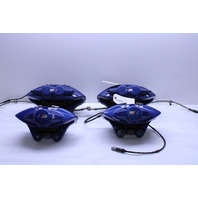 2015-2020 BMW M2 M3 M4 Brembo Brake Caliper Set Front Rear Blue OEM