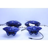 2015-2020 BMW M2 M3 M4 Brembo Brake Caliper Set Front Rear Blue OEM