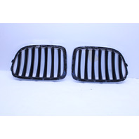 2011-2015 BMW X1 Front Bumper Kidney Grille Right Left Pair - 51112993307 OEM
