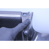 2022 BMW M3 G80 Rear Bumper Diffuser Carbon Fiber Damaged OEM