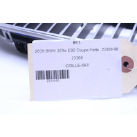 2009 BMW 328xi Hood Grill Left Right Pair Chrome 51137157277 OEM