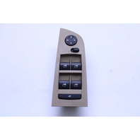2006-2011 BMW 328i 335i M3 Sedan Front Power Window Switch Left Driver Master - 61319217328 OEM
