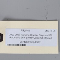 2007-2008 Porsche Boxster Cayman 987 Automatic Shift Shifter Cable OEM Used
